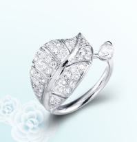 鑽石葉子造型戒指
